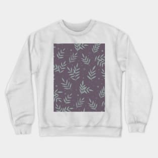 Magical branches - grey and xanadu Crewneck Sweatshirt